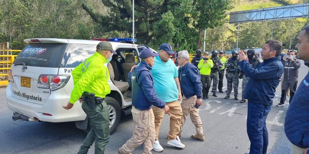 El cabecilla de Los Lobos, alias 'Gordo Luis', ya fue entregado a Ecuador