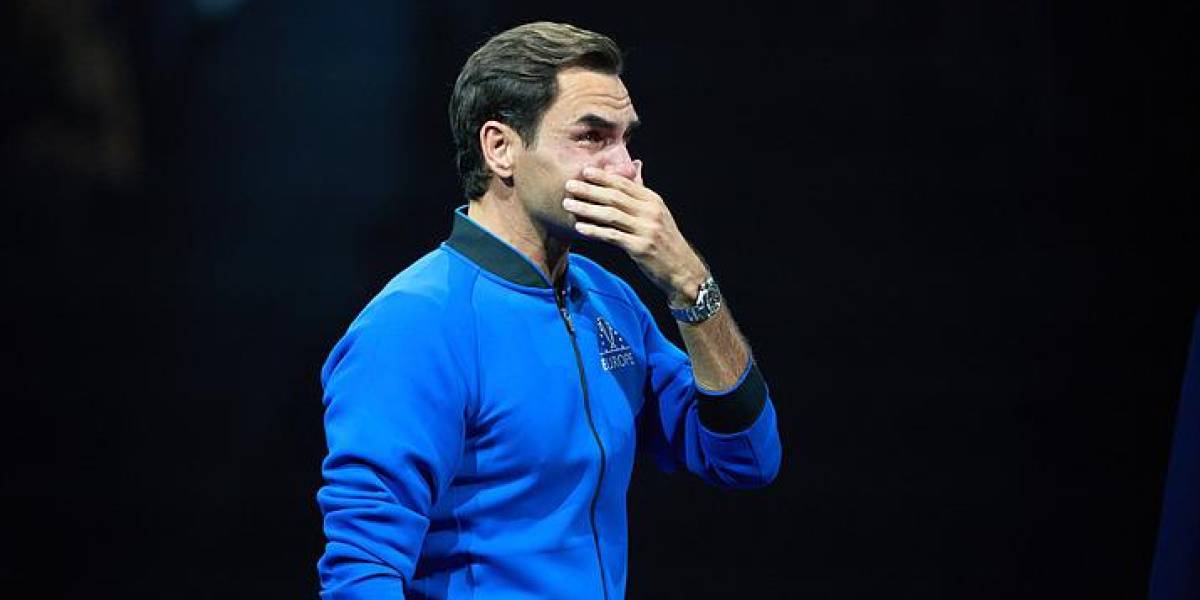 Roger Federer subió al escenario durante un concierto de Andrea Bocelli y rompió en llanto