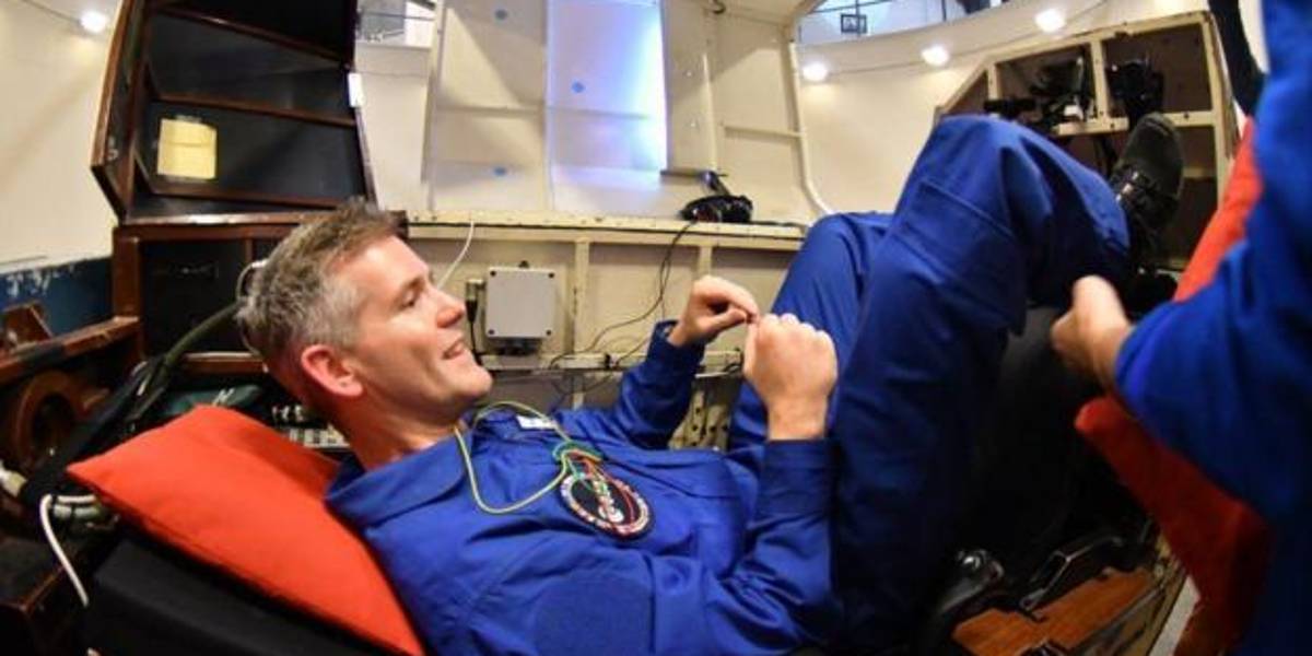 El parastronauta que entrena para ser la primera persona con una discapacidad en ir al espacio
