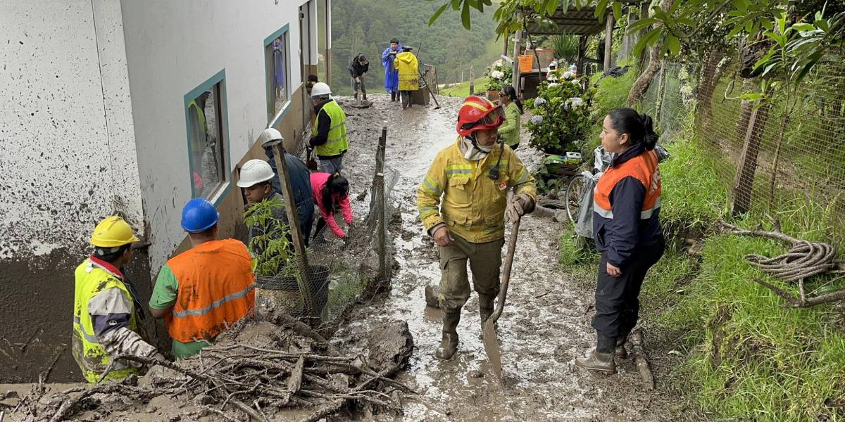 Ecuador continuará con lluvias intensas hasta por lo menos el 23 de febrero