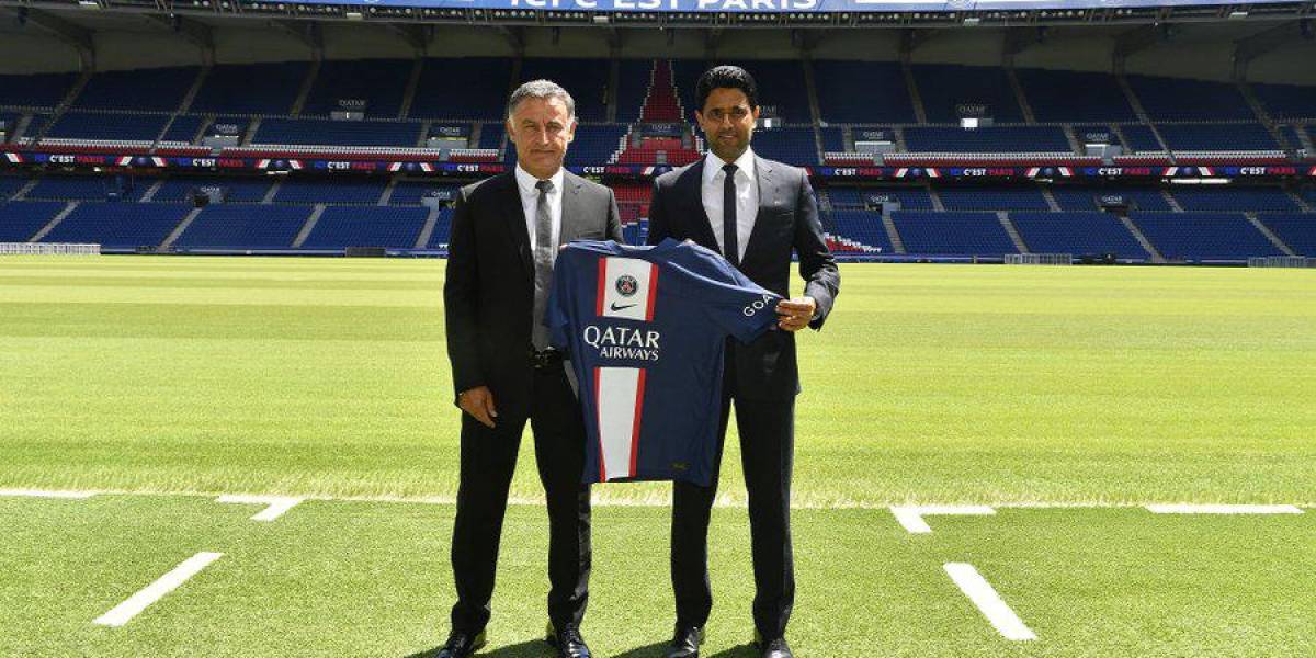 El francés Christophe Galtier es el nuevo entrenador del PSG