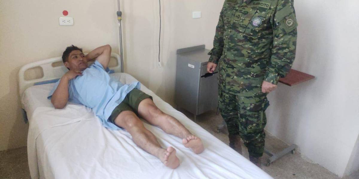 Uniformados heridos en ataque a convoy se recuperan en hospital en Orellana