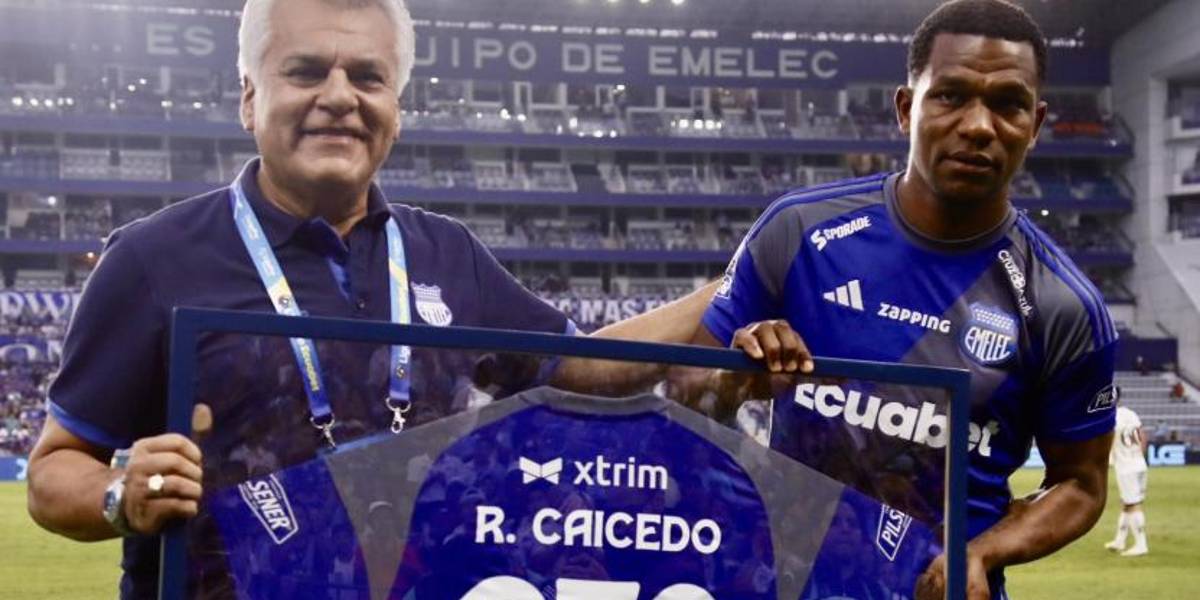 Emelec presentó un plan de pagos a Romario Caicedo por tres años