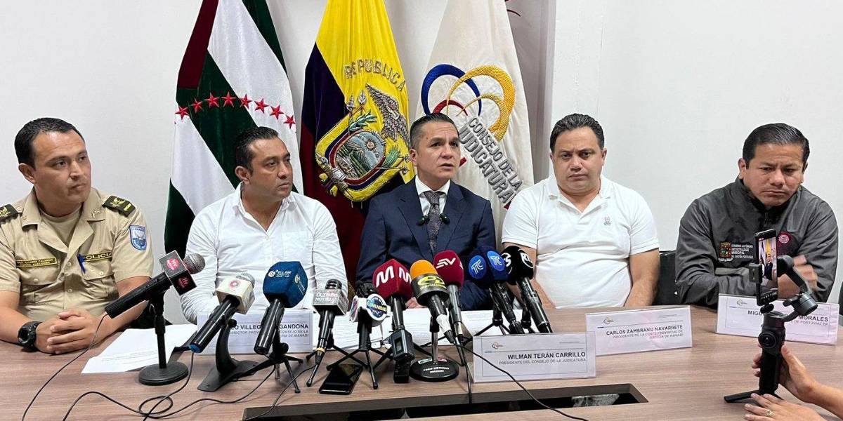 800 funcionarios judiciales de Manabí regresarán a teletrabajo tras atentado en Portoviejo