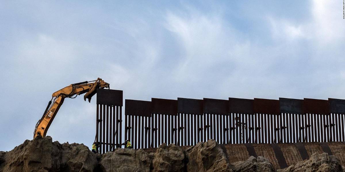 Estados Unidos reactiva construcción de muro fronterizo entre Nuevo México y Ciudad Juárez