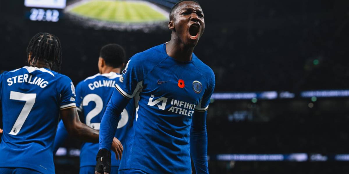 Chelsea goleó al Tottenham con Moisés Caicedo de titular
