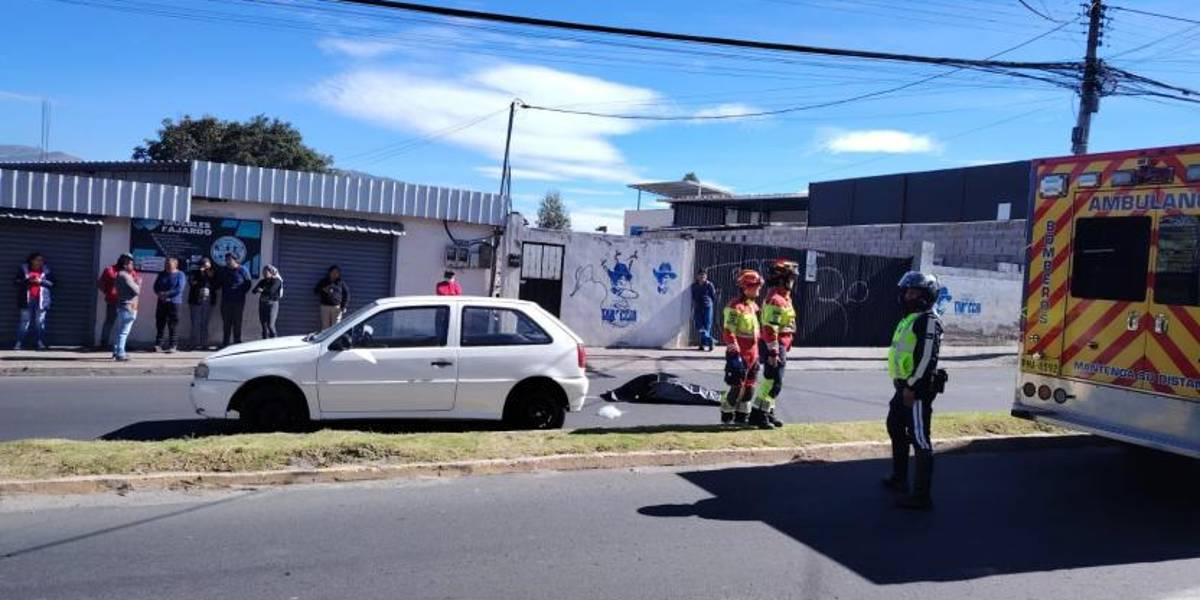 Quito | Una joven falleció atropellada por un auto en Calderón