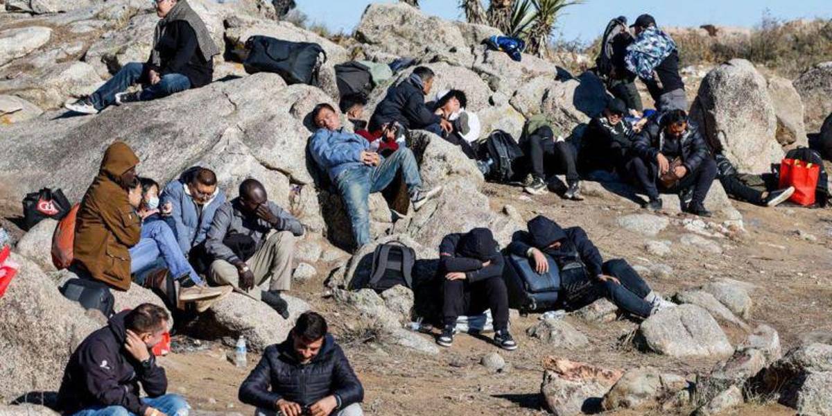 El inhóspito desierto en California en el que EE. UU. abandona a los migrantes que consiguen cruzar la frontera