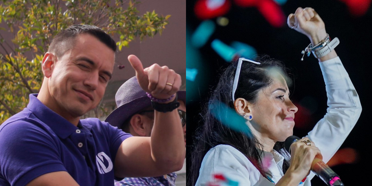 Segunda vuelta Ecuador 2023: en la campaña, Luisa González le apostó a la militancia correísta y Daniel Noboa a recorrer las calles