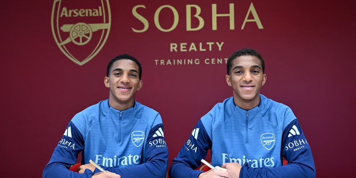 Arsenal presentó a los gemelos Edwin y Holger Quintero