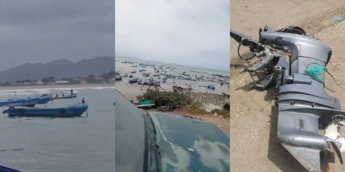 Santa Elena | La balacera en el Puerto de Chanduy se originó por el robo de seis motores, sostiene la policía