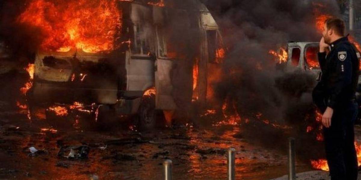 Rusia bombardea Kiev y otras ciudades de Ucrania en la más amplia oleada de ataques en meses