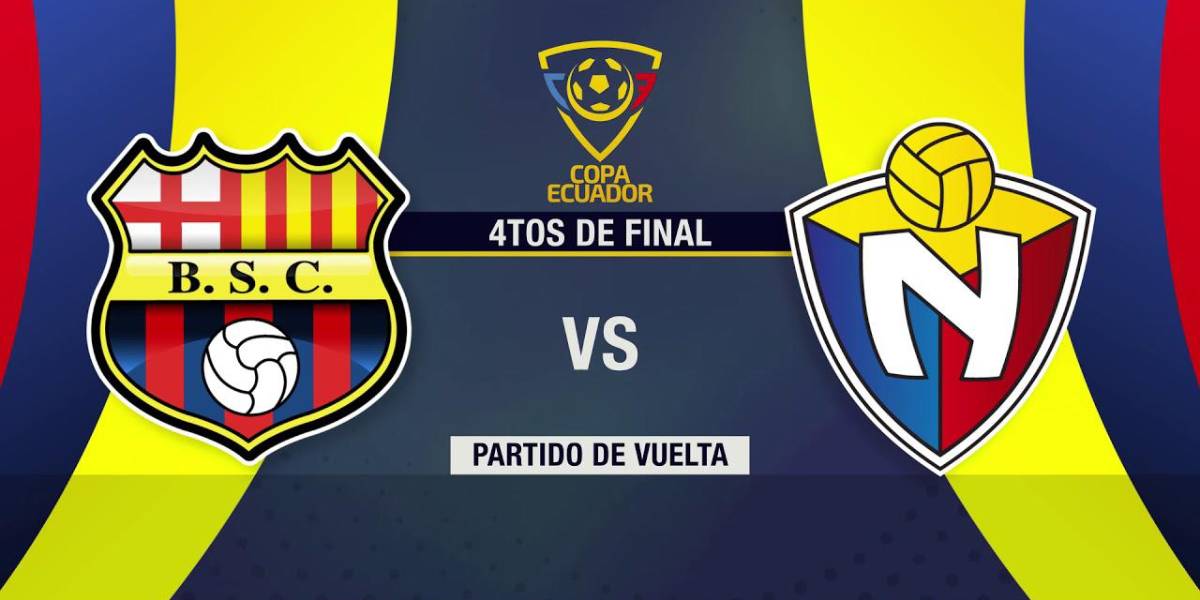 Copa Ecuador: ¿Dónde ver El Nacional vs Barcelona SC?