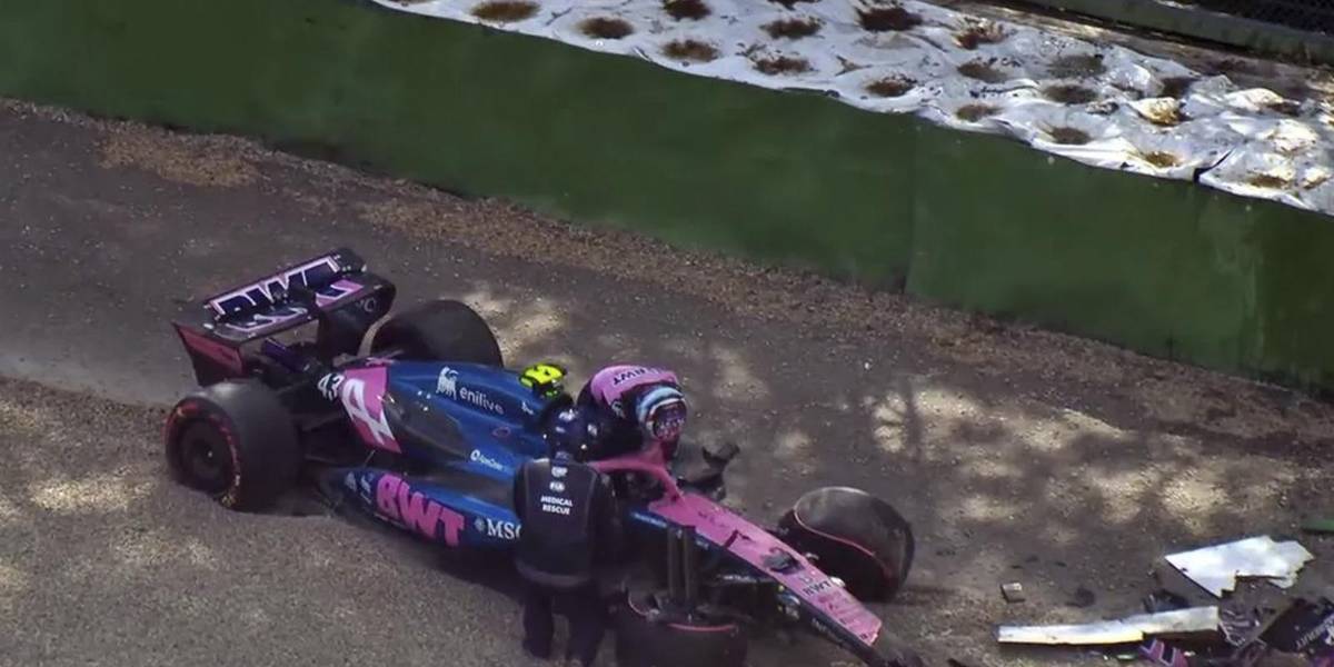 Fórmula 1: Franco Colapinto sufre accidente en Hungría