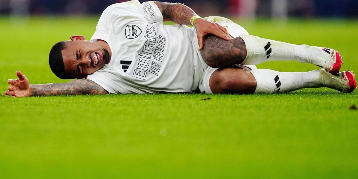 Gabriel Jesús sufre una lesión en el ligamento cruzado de la rodilla izquierda