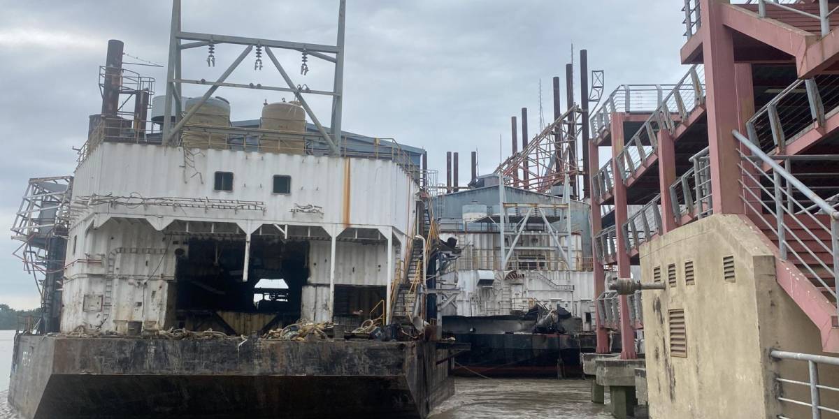Quinto choque de una embarcación contra puente Durán-Santay
