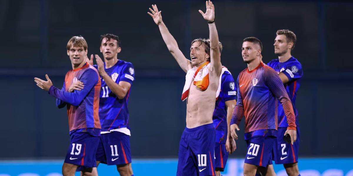 Croacia golea a Montenegro y sueña con otro Mundial para Modric
