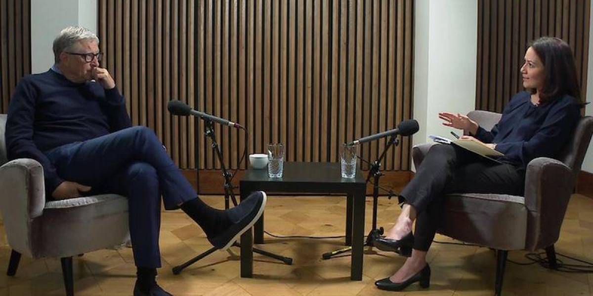 Bill Gates habla en entrevista con la BBC sobre su rivalidad con Elon Musk y su relación con Jeffrey Epstein