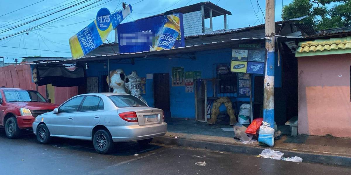 Una niña de siete años recibió un balazo en una tienda del Cristo del Consuelo, en Guayaquil