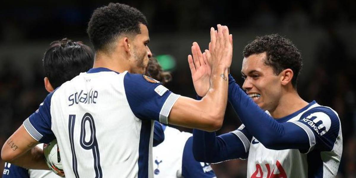 Tottenham goleó 3-0 en la Europa League