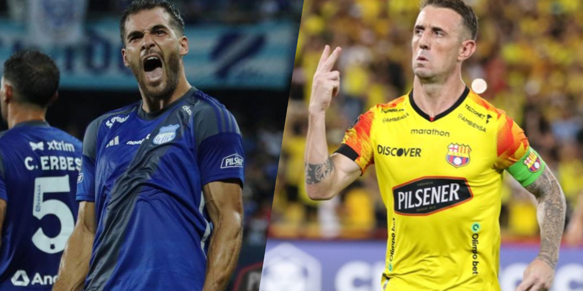 Posibles alineaciones de Emelec y Barcelona SC para el Clásico del Astillero