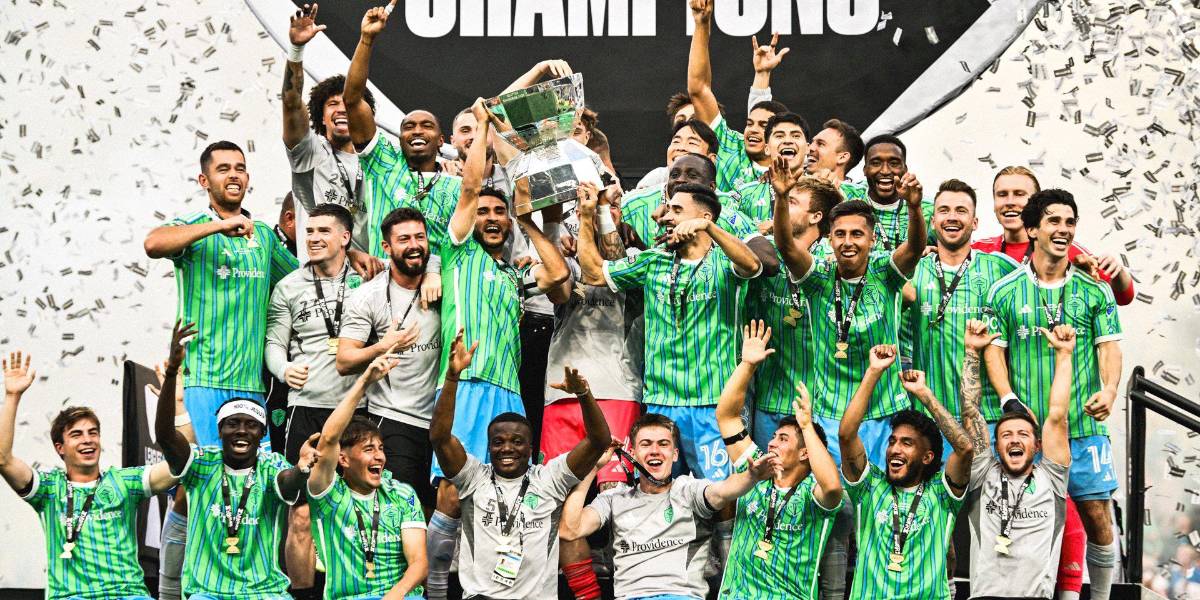 Seattle Sounders venció al Inter Miami de Messi y quedó campeón de la Leagues Cup