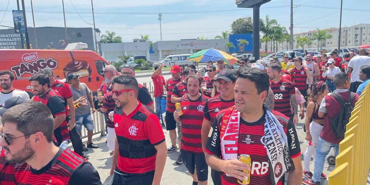 Ingreso de hinchas de Flamengo al estadio de Barcelona se realizó con tranquilidad, según Policía