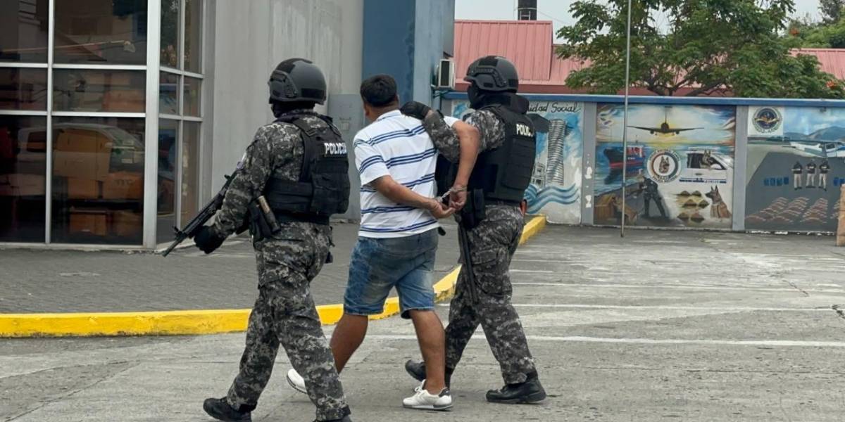 Guayaquil: Alias Yuca, integrante de Los Lagartos, fue capturado en el Guasmo