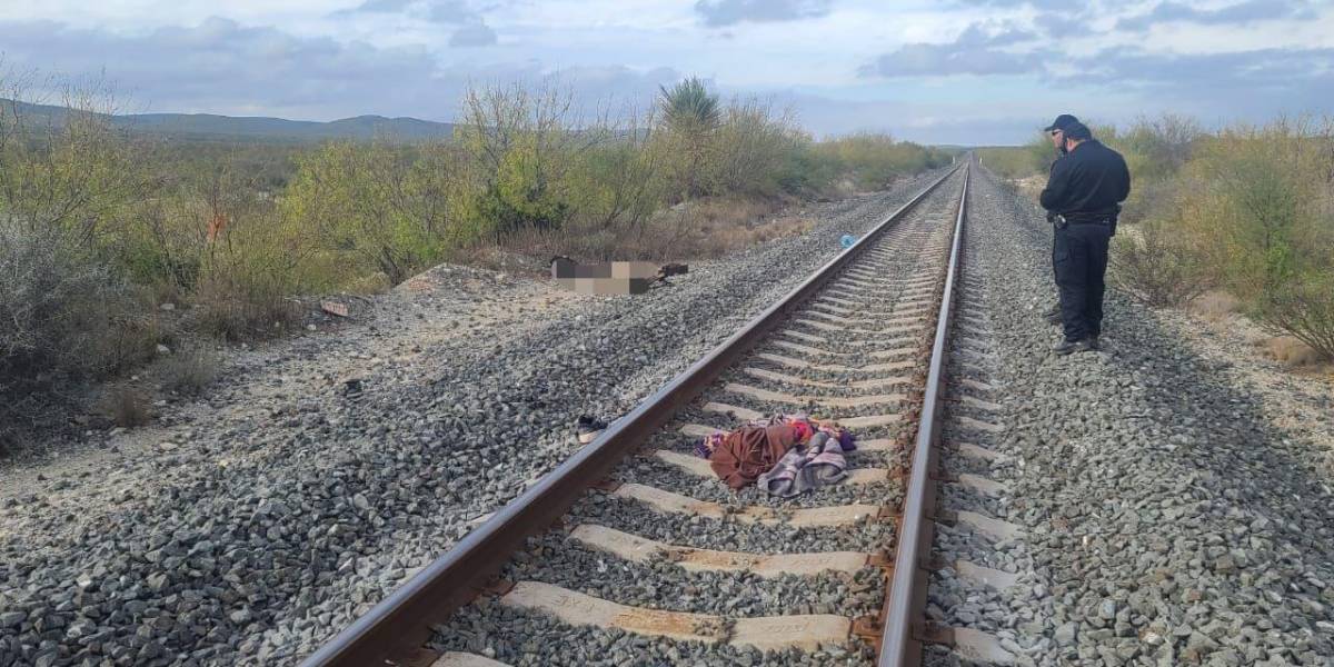 Un migrante ecuatoriano falleció al intentar subirse a un tren en México