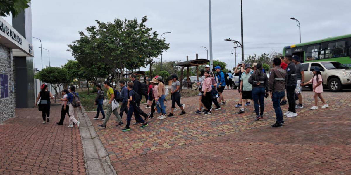 Alerta de tsunami en Ecuador:1 480 personas fueron evacuadas en Galápagos