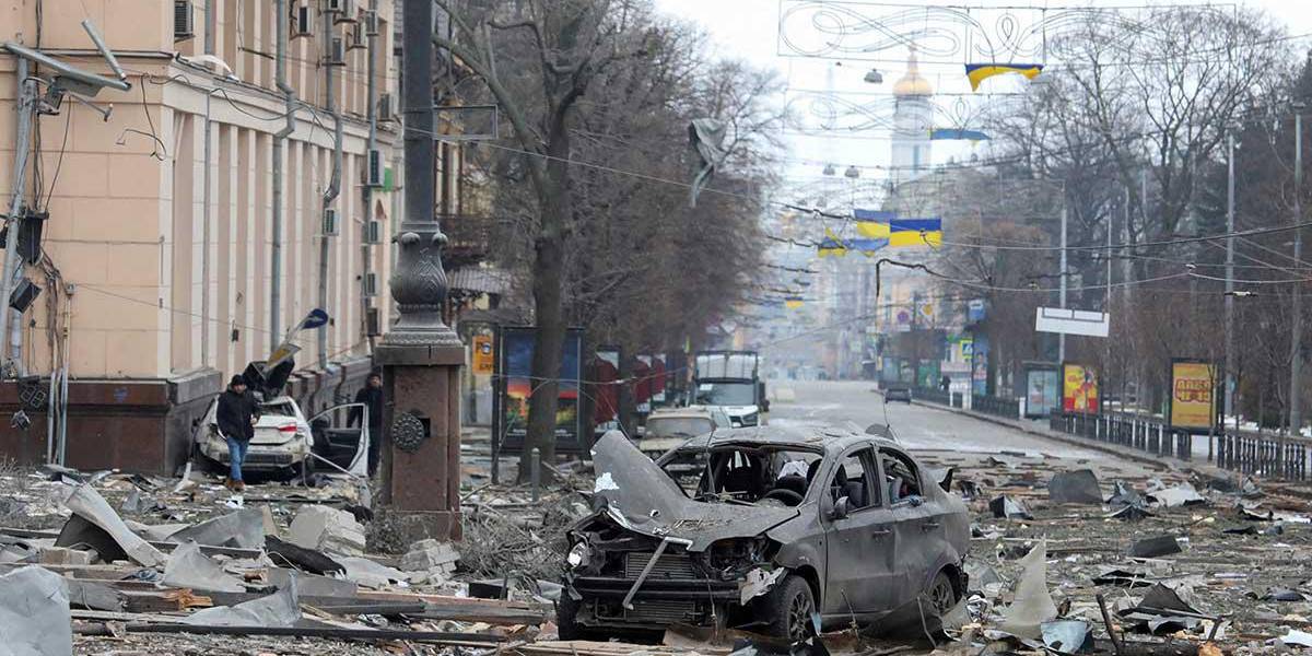 Al menos 4 muertos y 9 heridos en ataque ruso al centro de Járkov