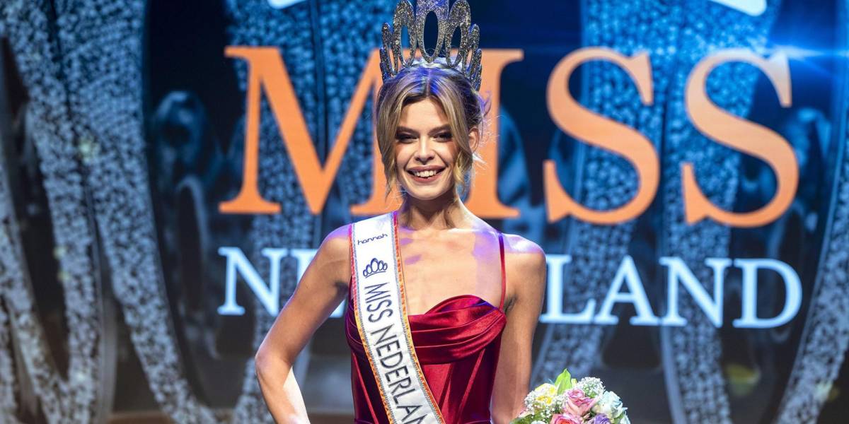 Así luce la primera modelo trans en convertirse en Miss Holanda sin maquillaje