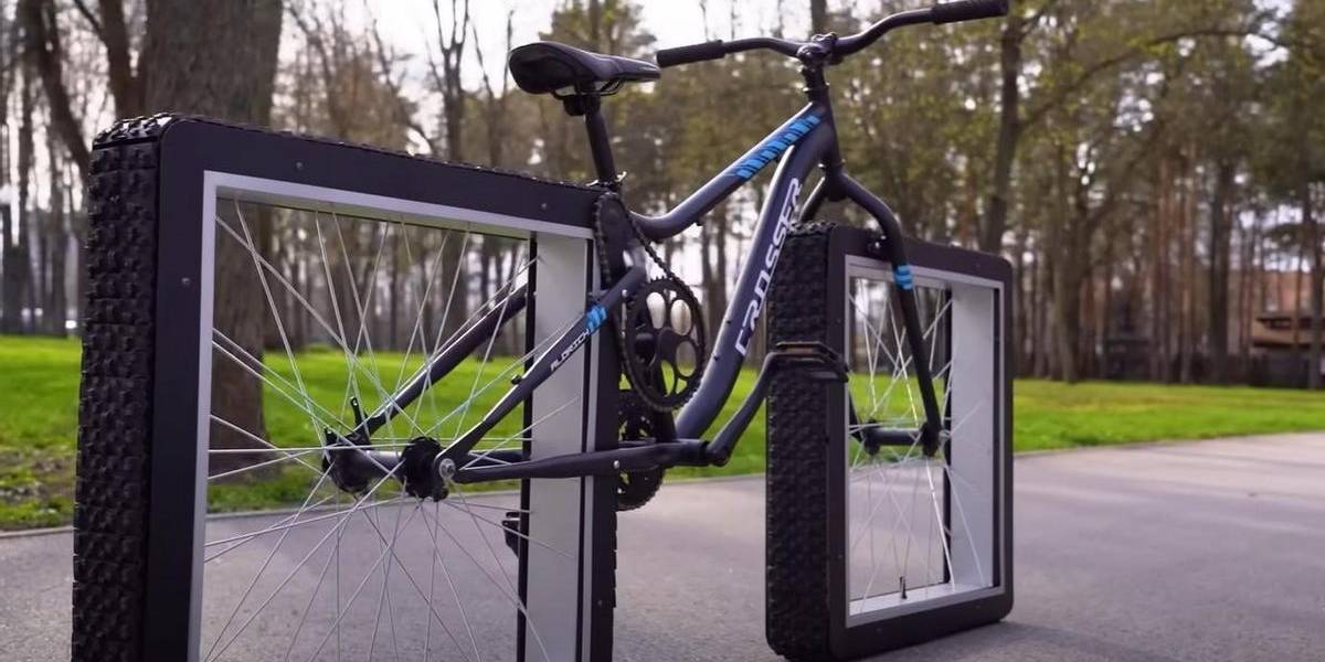 Un ingeniero crea la primera bicicleta de ruedas cuadradas, ¿cómo funciona?