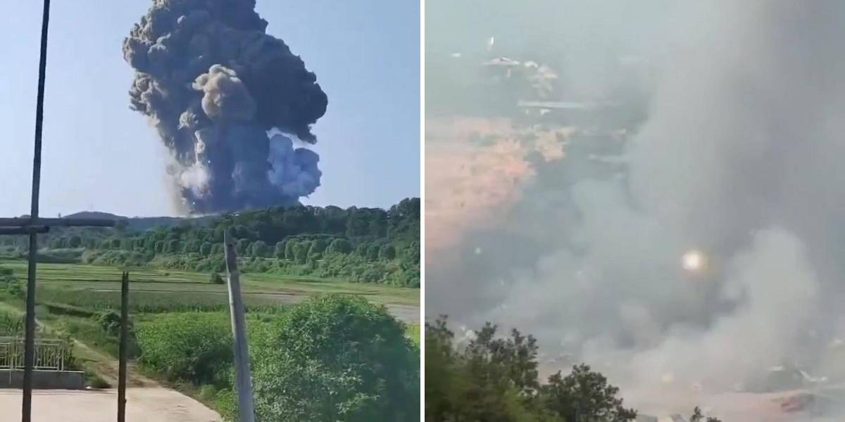 China: Un muerto y seis desaparecidos tras explosión en fábrica de fuegos artificiales