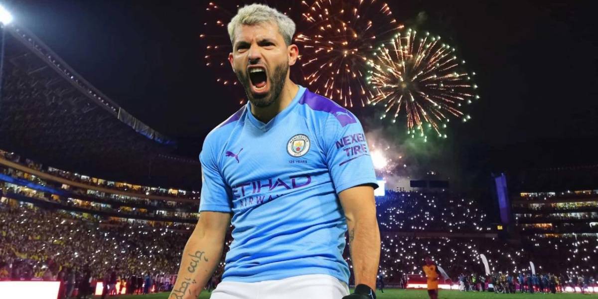 'El Kun' Agüero sí estará en la 'Noche Amarilla' de Barcelona SC, a pesar de lesión