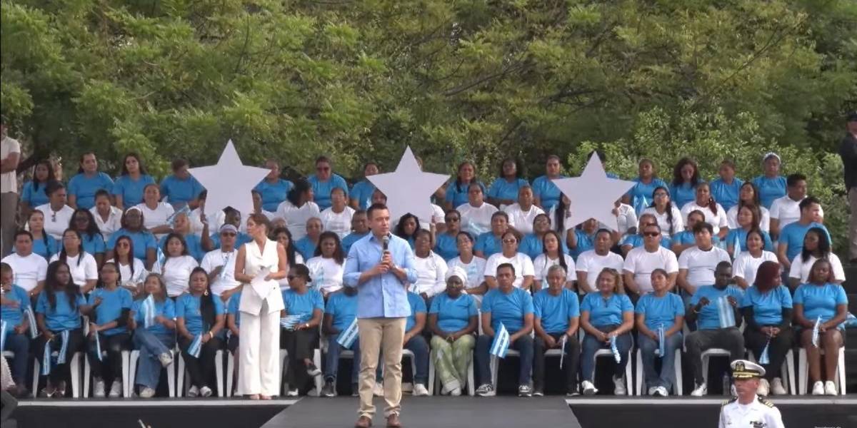 Daniel Noboa dice que Guayaquil le sirve inspiración para gobernar Ecuador