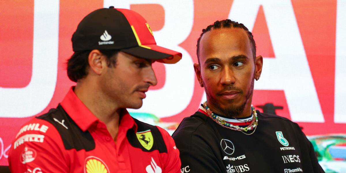 Lewis Hamilton podría fichar por Ferrari en 2025 y Carlos Sainz podría dejar la escudería
