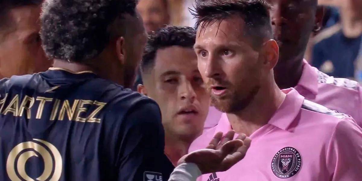 Confirman altercado entre Messi y el entrenador rival en pleno partido