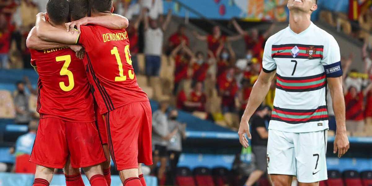Bélgica elimina a Portugal de CR7 en la Eurocopa