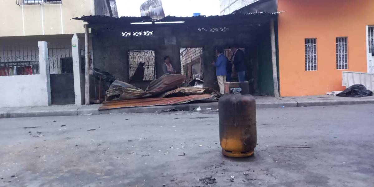 Guayaquil: hombre muere durante un incendio en el Guasmo Central