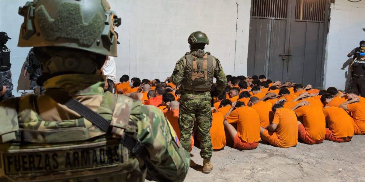 87 presos de la cárcel de Machala fueron trasladados a una prisión de Guayaquil