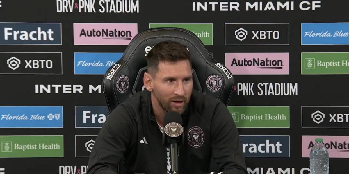Messi revela que no quería irse de Barcelona a París, pero ahora está muy feliz en Miami