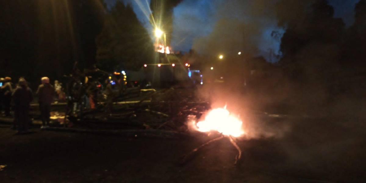 Quito: circulación al aeropuerto no está habilitada por la Panamericana Norte y Collas