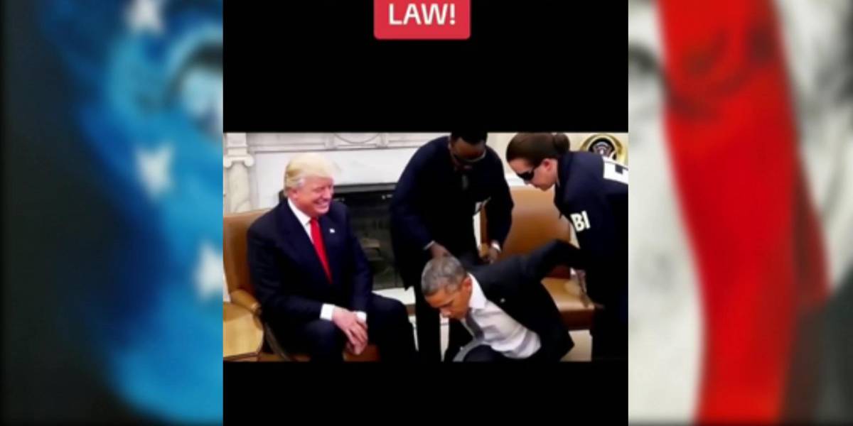 EE. UU.: Trump comparte video falso generado con IA que muestra a Obama siendo arrestado