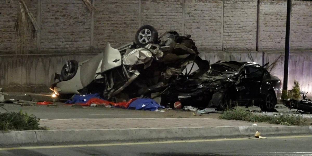 Un trágico accidente en Riobamba deja cinco muertos y dos heridos