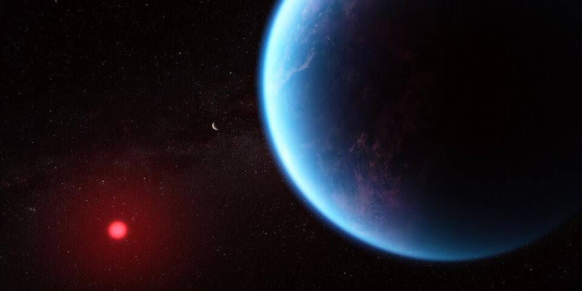 El exoplaneta K2-18 b cuenta con metano y dióxido de carbono en su atmósfera