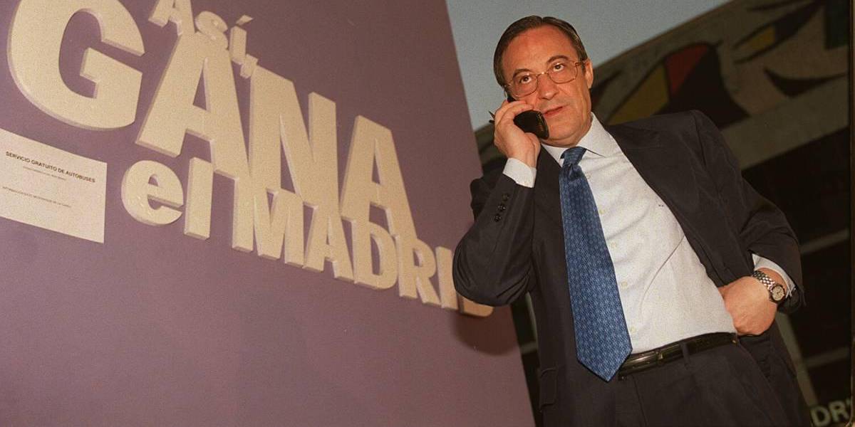 Se cumplen 25 años de la llegada de Florentino Pérez a la presidencia del Real Madrid