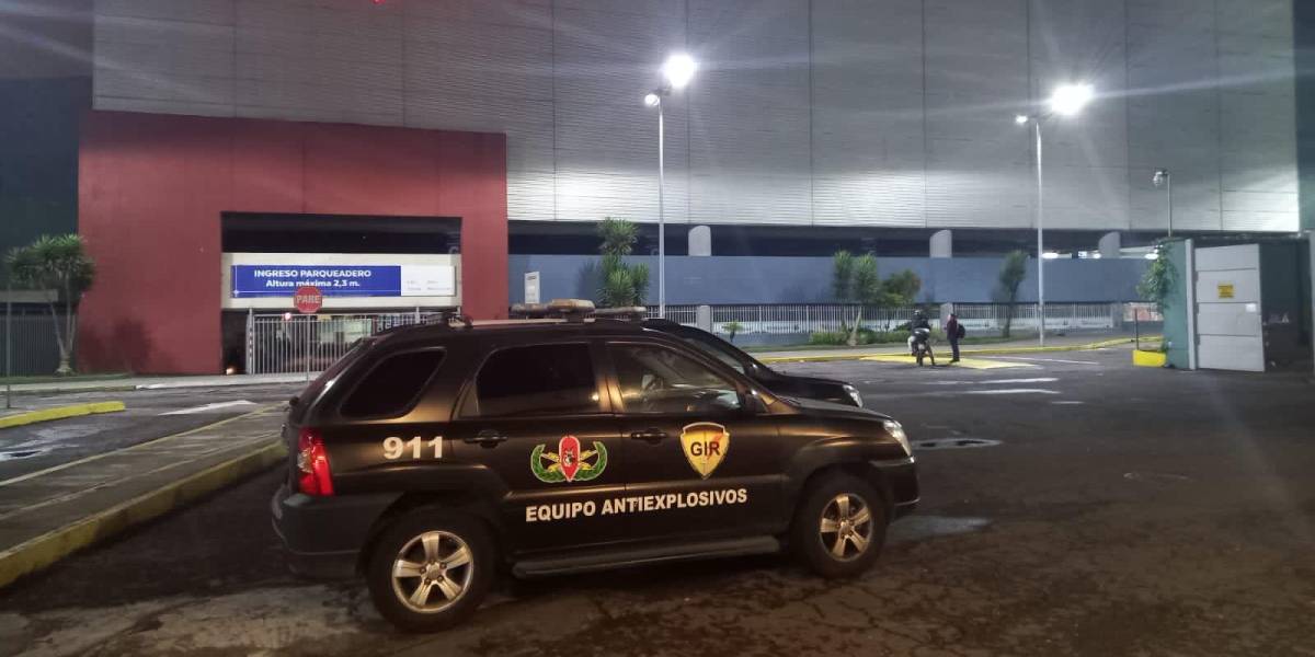 Quito: Policía Nacional descarta amenaza de bomba en un centro comercial del sur