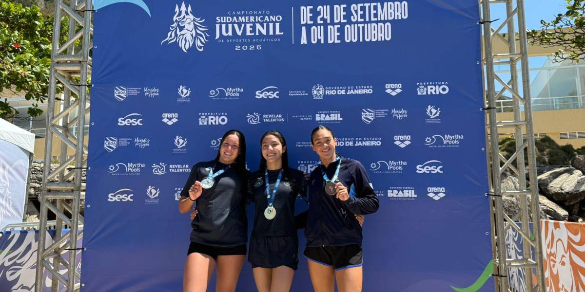 ¡Oro para Ecuador! Danna Martínez gana los 10km de Aguas Abiertas en Río