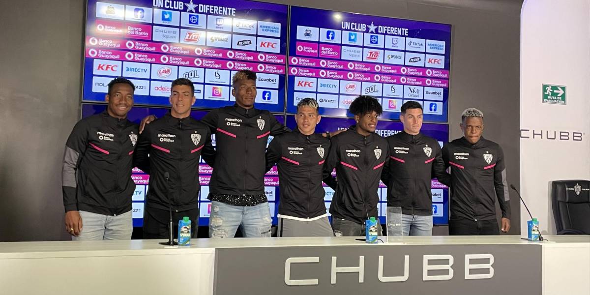 Independiente del Valle presentó a sus siete refuerzos para la temporada 2023